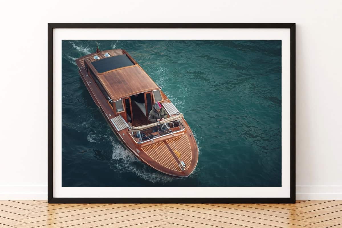 Le Taxi - Venise Photo Edition Limité