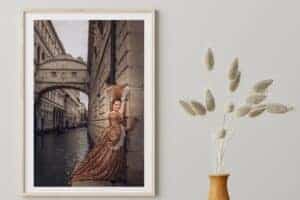 Le Long Du Canal - Venise Photo Edition Limitée