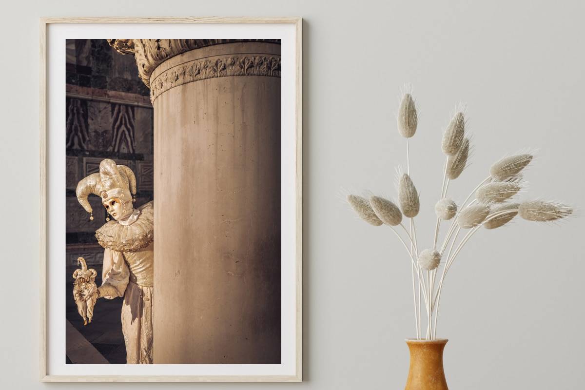 Joker Et Poupée - Venise Photo Edition Limitée